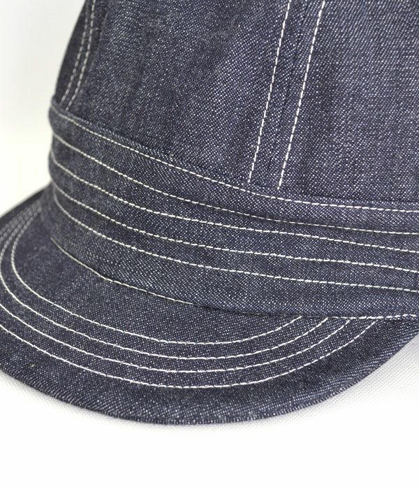 フリーホイーラーズ (FREEWHEELERS) -GUTHRIE- 10oz INDIGO DENIM ガスリー 帽子 ワークキャップ 2517003