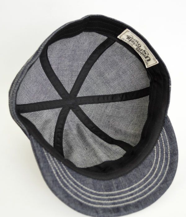 フリーホイーラーズ (FREEWHEELERS) -GUTHRIE- 10oz INDIGO DENIM ガスリー 帽子 ワークキャップ 2517003