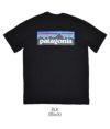 パタゴニア (PATAGONIA) M'S P-6 LOGO RESPONSIBILI-TEE 半袖プリントTシャツ 38504  BLK (Black)