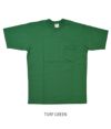 フリーホイーラーズ (FREEWHEELERS) SET-IN SLEEVE POCKET T-SHIRTS 半袖無地ポケットＴシャツ 1915002 TURF GREEN