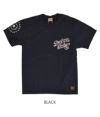 デラックスウエア (DELUXEWARE) US EAGLE 半袖プリントTシャツ BRG-19A BLACK