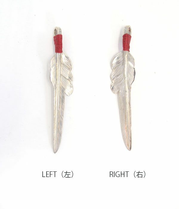 ラリースミス (LARRY SMITH) KAZEKIRI FEATHER PENDANT No.30,LARGE