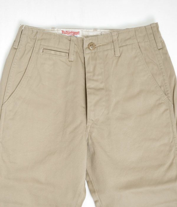 トイズマッコイ (TOYS McCOY) V. HILTS(STEVE McQUEEN)TROUSERS スティーブ・マックイーン チノパン TMP2402