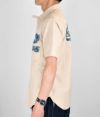 フリーホイーラーズ (FREEWHEELERS) -SPEED TOGS- LEATHER TOGS COMPANY, Ins. 半袖プリントシャツ ワークシャツ 1923018