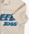 フリーホイーラーズ (FREEWHEELERS) “SPEED TOGS” LEATHER TOGS COMPANY, Ins. 半袖プリントシャツ ワークシャツ 1923018