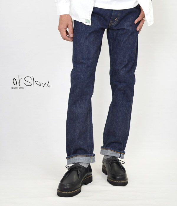 オアスロウ (orSlow) IVY FIT DENIM 107 ONE WASH ジーンズ デニムパンツ 01-0107-81