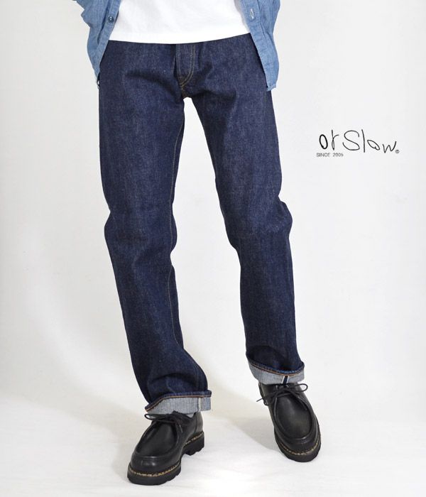 オアスロウ(orSlow) STANDARD DENIM 105 ONE WASH ジーンズ デニムパンツ01-1050-81 の通販ならトップジミー