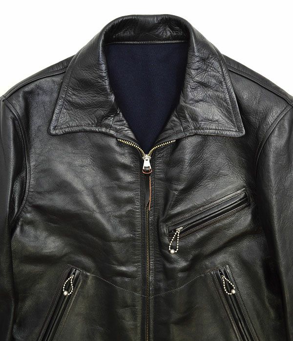 フリーホイーラーズ Freewheelers Mulhollandspartan Leather Sports Wearマルホランドレザーシングルライダースジャケット トップジミー