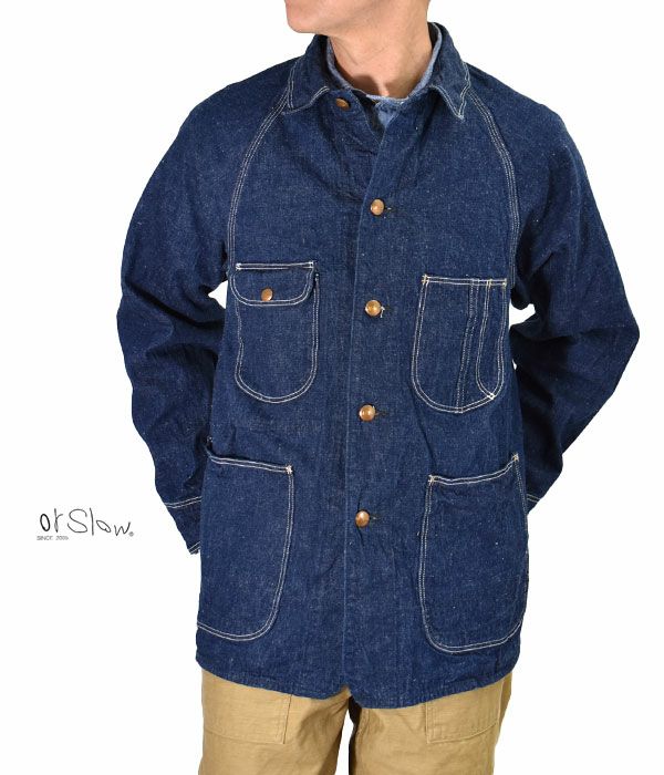 オアスロウ (orSlow) 1950'S COVERALL (UNISEX) カバーオール デニム