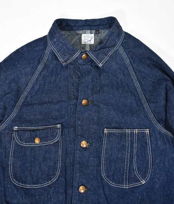 オアスロウ (orSlow) 1950'S COVERALL (UNISEX) カバーオール デニム ...