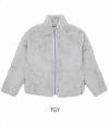 パタゴニア (PATAGONIA) GIRL'S LUNAR FROST JACKET フリースジップジャケット 68595 TGY (Tailored Grey)