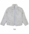 パタゴニア (PATAGONIA) GIRL'S LUNAR FROST JACKET フリースジップジャケット 68595 TGY (Tailored Grey)