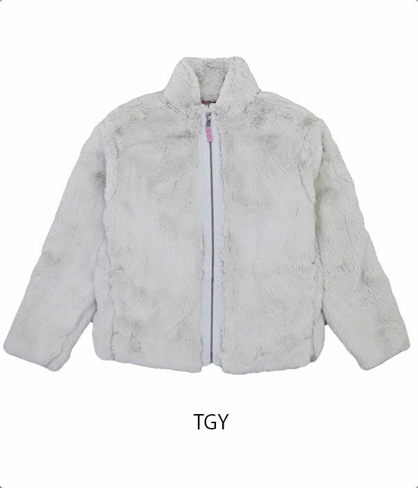 パタゴニア (PATAGONIA) GIRL'S LUNAR FROST JACKET フリースジップジャケット 68595 TGY (Tailored Grey)