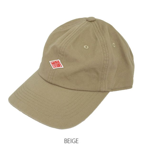 ダントン (DANTON) CHINO CLOTH 6PANEL CAP TKC コットンツイルキャップ 帽子 JD-7144TKC BEIGE
