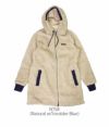 パタゴニア (PATAGONIA) W'S DUSTY MESA PARKA フード付き フリースボア ロングジャケット アウター 25115 NTSB(Natural w/Smolder Blue)