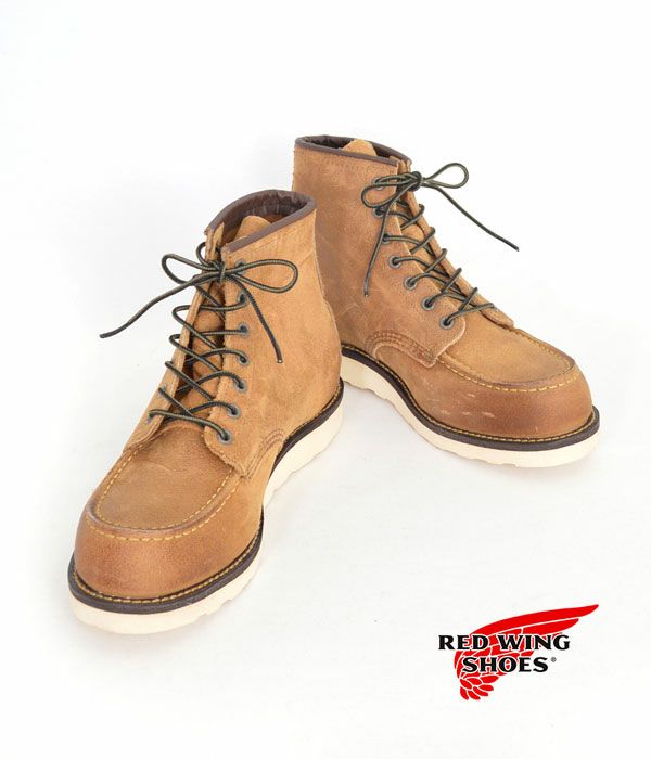 レッドウィング (RED WING) Classic Work 6 Moc-Toe レザーワークブーツ 靴 8861