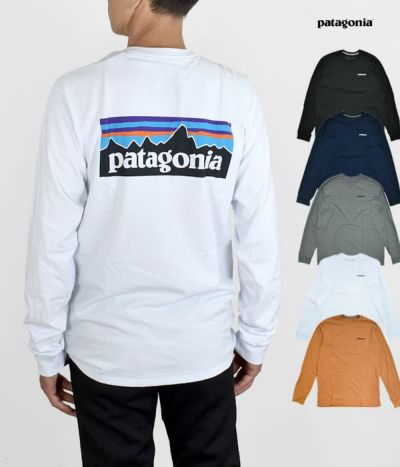 パタゴニア (PATAGONIA) メンズ ロングスリーブ P-6ロゴ レスポン