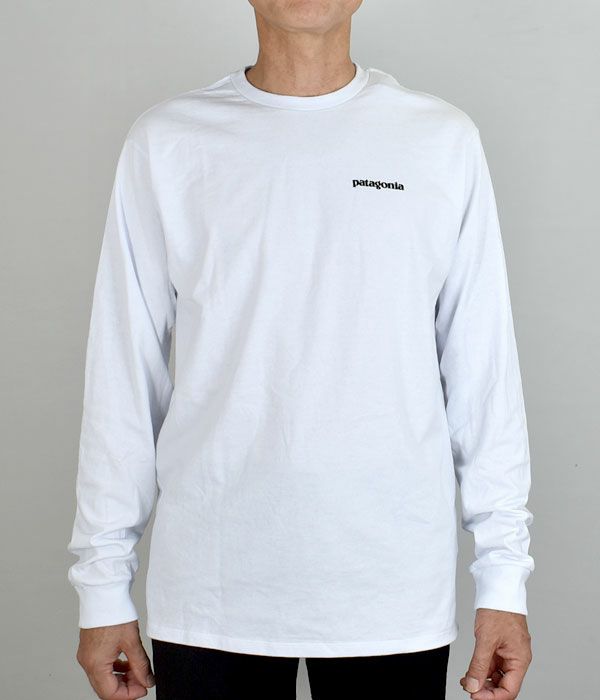 パタゴニア (PATAGONIA) メンズ ロングスリーブ P-6ロゴ レスポンシビリティー Men's Long-Sleeved P-6 Logo Responsibili-Tee 長袖プリントTシャツ 38518