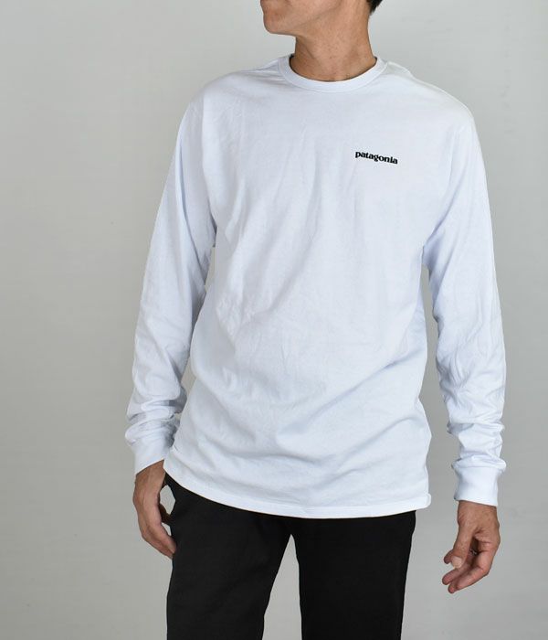 パタゴニア (PATAGONIA) メンズ ロングスリーブ P-6ロゴ レスポンシビリティー Men's Long-Sleeved P-6 Logo Responsibili-Tee 長袖プリントTシャツ 38518