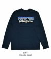 パタゴニア (PATAGONIA) M'S L/S P-6 LOGO RESPONSIBILI-TEE 長袖プリントTシャツ 38518 CNY