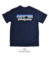 パタゴニア (PATAGONIA) M'S P-6 LOGO POCKET RESPONSIBILI-TEE 半袖ポケット付プリントTシャツ ポケT 38512 CNY (Classic Navy)