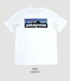 パタゴニア (PATAGONIA) M'S P-6 LOGO POCKET RESPONSIBILI-TEE 半袖ポケット付プリントTシャツ ポケT 38512 WHI (White)