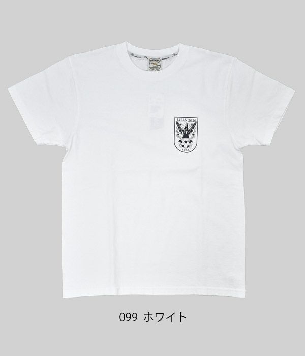 フェローズ (PHERROW'S) 半袖Tシャツ -JAPAN 2020- プリントTシャツ 20S-PT9