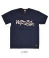 デラックスウエア (DELUXEWARE) WAPO GAS 半袖プリントTシャツ DLT-2002 A. NAVY