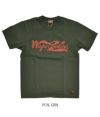 デラックスウエア (DELUXEWARE) WAPO GAS 半袖プリントTシャツ DLT-2002 PCN. GRN