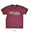 デラックスウエア (DELUXEWARE) WAPO GAS 半袖プリントTシャツ DLT-2002 M. RED