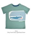 パタゴニア (PATAGONIA) ベビー グラフィック オーガニックTシャツ 半袖プリントTシャツ キッズ 子ども 60386 FFCG(Fishy Food Chain:Light Beryl Green)