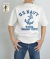 フリーホイーラーズ (FREEWHEELERS) =NAVAL TRAINING STATION= SET-IN CUT-OFF SLEEVE SWEAT SHIRT 半袖プリントスウェット Tシャツ 2024002