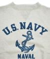 フリーホイーラーズ (FREEWHEELERS) =NAVAL TRAINING STATION= SET-IN CUT-OFF SLEEVE SWEAT SHIRT 半袖プリントスウェット Tシャツ 2024002