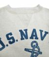 フリーホイーラーズ (FREEWHEELERS) =NAVAL TRAINING STATION= SET-IN CUT-OFF SLEEVE SWEAT SHIRT 半袖プリントスウェット Tシャツ 2024002