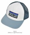 パタゴニア (PATAGONIA) P-6 LOGO TRUCKER HAT 帽子 メッシュキャップ 38289 WHI(white)