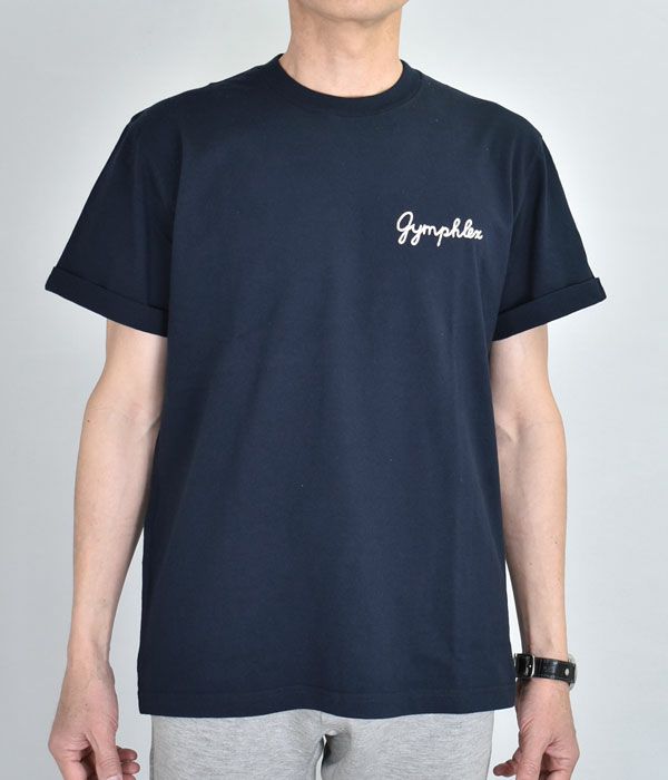ジムフレックス Gymphlex コットンジャージー 刺繍ロゴ Tシャツ 半袖tシャツ J 1155ch トップジミー