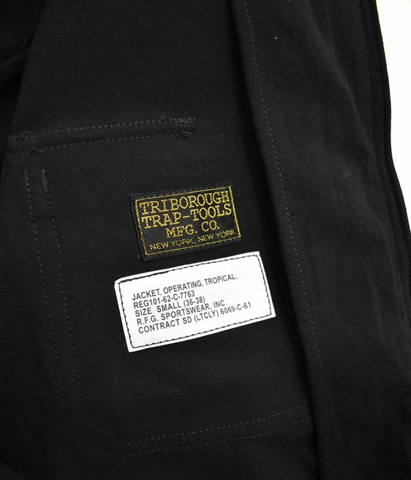 コリンボ (COLIMBO) 40's U.S.NAVY M-716 SUMMER FLIGHT JKT コットン