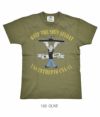 トイズマッコイ (TOYS McCOY) MILITARY TEE SHIRT POPEYE “CVA-11” 半袖プリントTシャツ ポパイ TMC2039　160 OLIVE