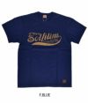 デラックスウエア (DELUXEWARE) SOLFLINE 半袖プリントTシャツ SDL-2002 F.BLUE