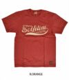 デラックスウエア (DELUXEWARE) SOLFLINE 半袖プリントTシャツ SDL-2002 R.ORANGE