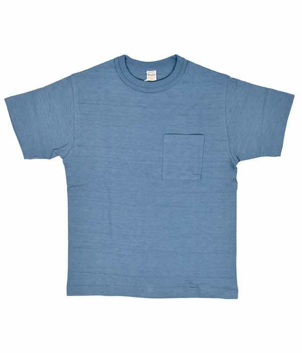 ウエアハウス (WAREHOUSE) ポケットTシャツ 半袖無地Tシャツ 4601 ペールブルー