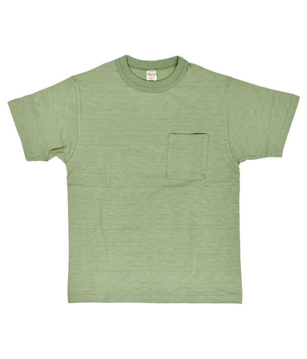ウエアハウス (WAREHOUSE) ポケットTシャツ 半袖無地Tシャツ 4601 ペールブルー