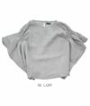 マーブルシュッド (marble SUD) Linen ワッシャー シャーリング BL 半袖プルオーバーシャツ ブラウス 05AM046098 06. L,GRY