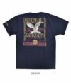 デラックスウエア (DELUXEWARE) LEGIT QUALITY 半袖プリントTシャツ BRG-00A1 A.NAVY