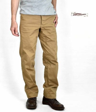 ウエアハウス (WAREHOUSE) BROWN DUCK DOUBLE WORK PANTS ワークパンツ