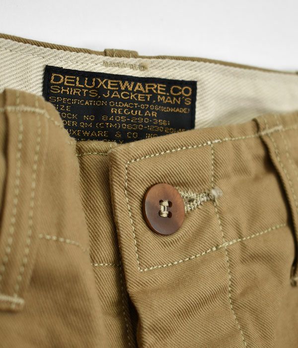 デラックスウエア (DELUXEWARE) 46-CHINO TROUSERS チノパンツ チノ