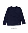 ダリーズ (DALEE'S&Co) 30s V-NECK KNIT 長袖VネックTシャツ ロングスリーブ 1914LT BL. BLACK