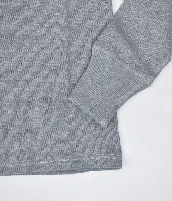 ウエアハウス(WAREHOUSE)Lot 5903 4本針クルーネックワッフル長袖T 長袖サーマルTシャツ5903