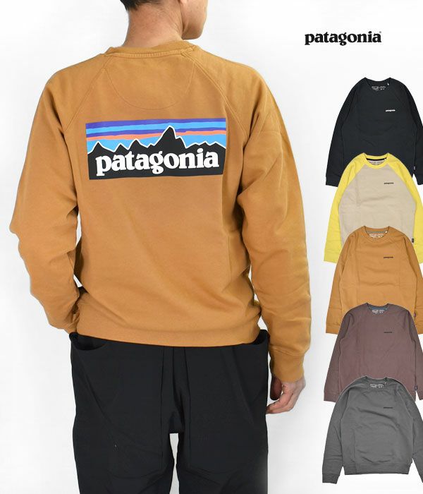 パタゴニア(PATAGONIA)M's P-6 Logo Organic Crew Sweatshirt 長袖スウェットTシャツ ロンT 39603