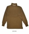 フリーホイーラーズ (FREEWHEELERS) TURTLENECK LONG SLEEVE SHIRT ”N.C.D.U 7TH NBB” 長袖Tシャツ　タートルネック ロンT 2035003 BROWN